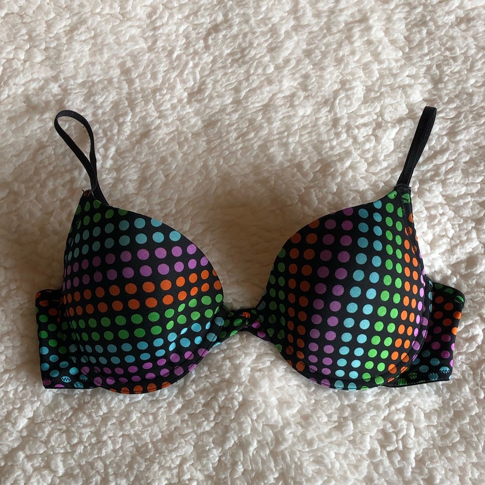 Victoria’s Secret Rainbow Dot Bra